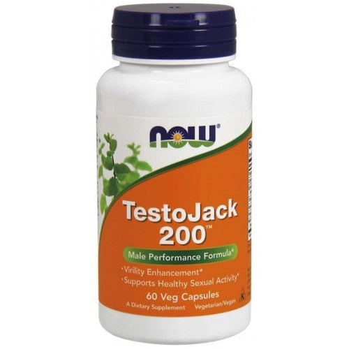 NOW TestoJack 200™ / 60Vcaps. - GAIN O'CLOCK