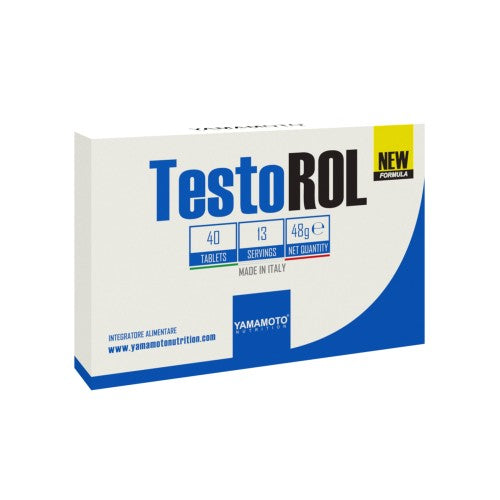 Yamamoto Nutrition TestoROL NEW 40 таблетки / 48 гр / 14 дози - GAIN O'CLOCK