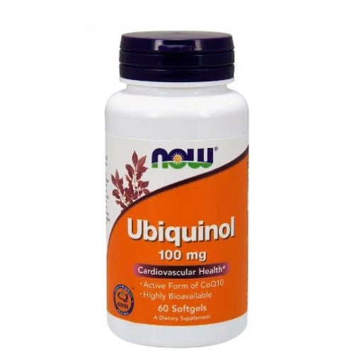 NOW Ubiquinol 100 мг / 60 гел капсули - GAIN O'CLOCK