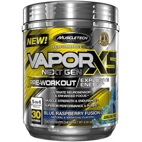 Muscletech Vapor X5 Next Gen 228 гр - GAIN O'CLOCK