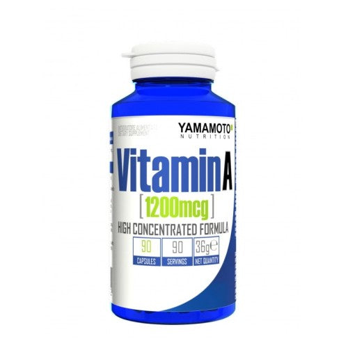 Yamamoto Nutrition Vitamin A 90 капсули - GAIN O'CLOCK