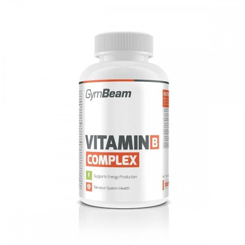 GymBeam Vitamin B Complex 120 таблетки - GAIN O'CLOCK