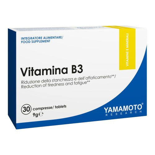 Yamamoto Natural Series Vitamin B3 / 30 капсули - GAIN O'CLOCK