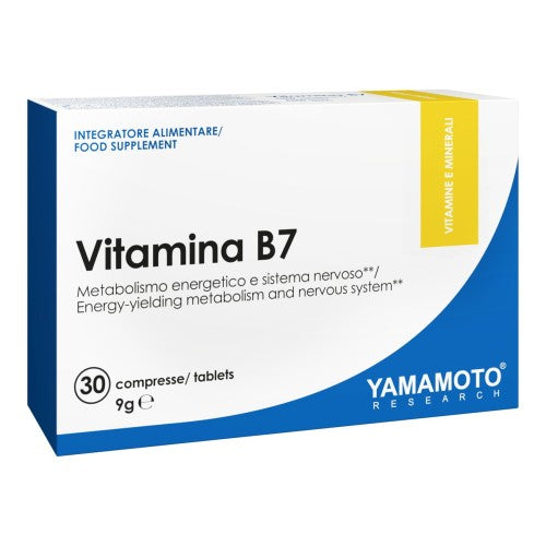 Yamamoto Natural Series Vitamina B7 / 30 таблетки - GAIN O'CLOCK