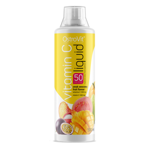 OstroVit Vitamin C Liquid 500 мл / 50 Дози - GAIN O'CLOCK