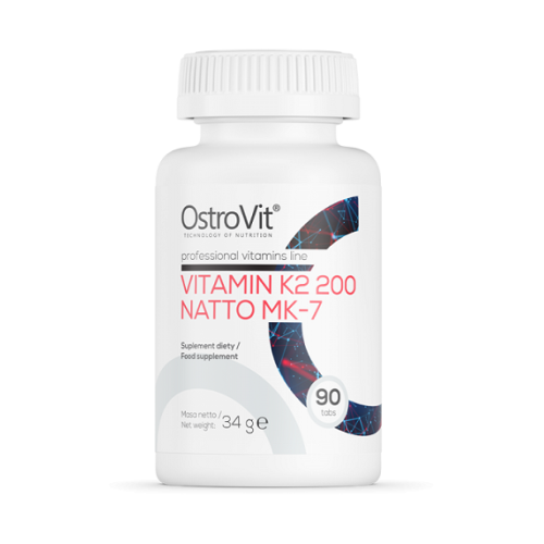 OstroVit Vitamin K2 200 mcg / Natto MK-7 - GAIN O'CLOCK