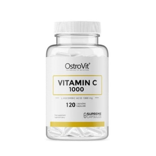 OstroVit Vitamin C 1000 мг / 120 капсули - GAIN O'CLOCK