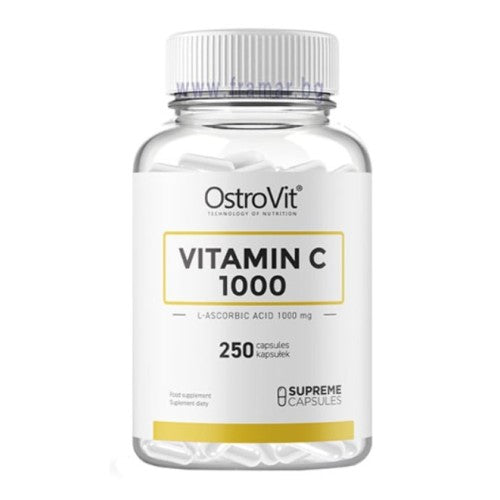 OstroVit Vitamin C 1000 мг / 250 капсули - GAIN O'CLOCK