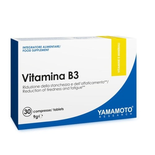 Yamamoto Natural Series Vitamina B3 NIACIN 30 капсули - GAIN O'CLOCK