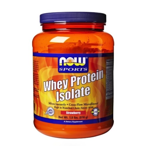 NOW Whey Protein Isolate /Flavoured/ 816 гр - GAIN O'CLOCK