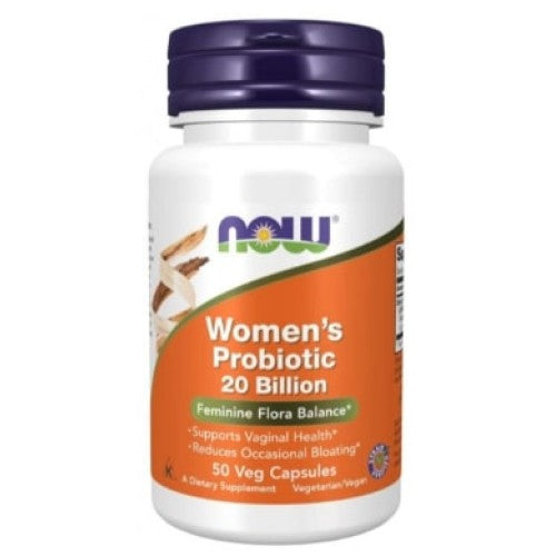 NOW Women's Probiotic 20 Billion 50 капсули - GAIN O'CLOCK