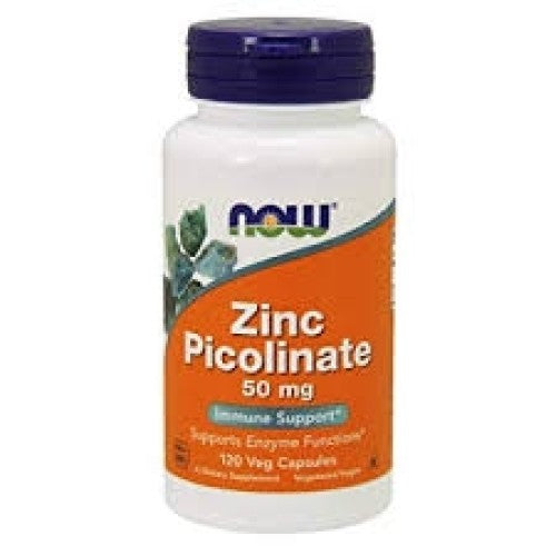 NOW Zinc Picolinate 50 мг / 60 капсули - GAIN O'CLOCK