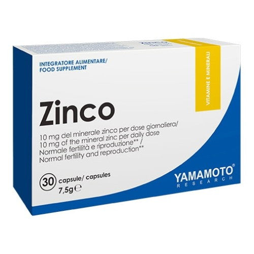 Yamamoto Natural Series Zinco 30 капсули / 30 дози - GAIN O'CLOCK