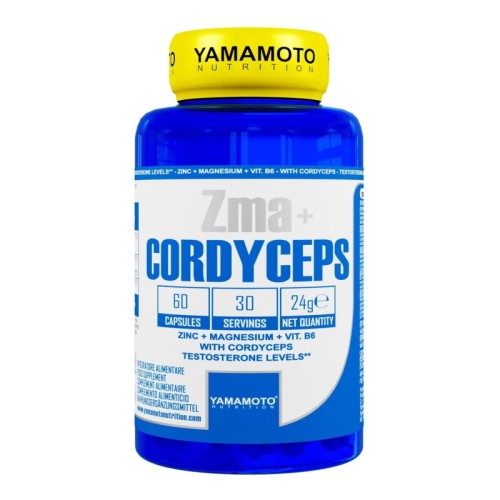 Yamamoto Nutrition Zma + CORDYCEPS 60 Caps - GAIN O'CLOCK